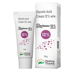 Healing Pharma Derbeau Glycolic Acid Cream 12% W/W- 30g image 1