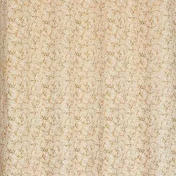 LUZDECOR Gold-Toned Printed Velvet 2 Pieces Long Door Black Out Eyelet Curtains 108"x84" image 2