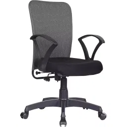 roarwood VISION SEATING Mesh Back Office Chairs Fabric Mesh Black,Grey, Utype Grey-picture-20