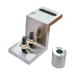 A.D INTERNATIONAL Mini Vertical Milling Slide with Clamp Mounted On Z Type Angle Plate for Mini Lathe Machine, NN-FSN5-H05L image 3