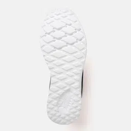 Reebok Men Navy Blue & Green Woven Design Hatton Running Shoes image 5