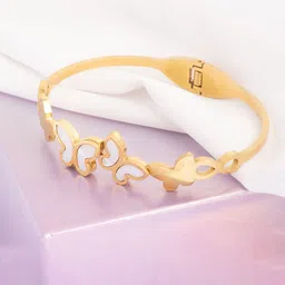 VOGUE PANASH Gold-Plated Bangle-Style Bracelet image 4
