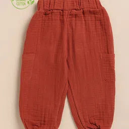 Cot & Candy Organic Cotton Solid Lounge Pants - Picante-picture-14