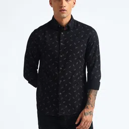 Flying Machine Men Tropical Printed Casual Shirt-image-8