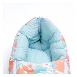 Haus & kinder Cotton Carrier Nest Cum Sleeping Bag  Bold Floral - Orange image 3