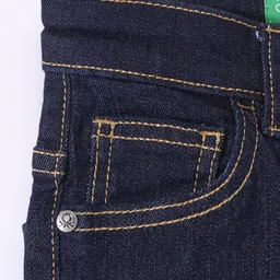 UCB Full Length Jeans Solid Color - Blue image 5