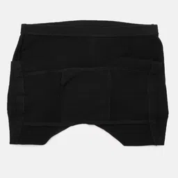 Mackly Pack Of 4 Cotton Elastane Solid Inner Shorts - Black & Grey image 5