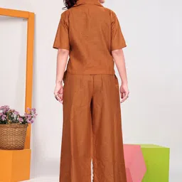 Racnos Printed Shirt With Trousers Co-Ords image 5