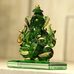 1ST TIME Green Religious Idol Showpiece-picture-17