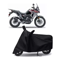 Auto Pearl Bike Cover for Kawasaki Versys X 300 (Black)-picture-21