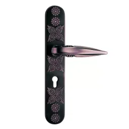 Godrej Plate Handle Arsa Udaan Smart Ethnic Theme Antique Copper Finish 355 mm, 6114-picture-26