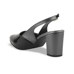 Shoetopia Block Pumps with Buckles image 3