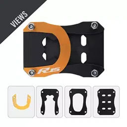 Allextreme Bike Stand Extender Pad Support Plate for Parking of Yamaha R15, ALL-STD015 image 3