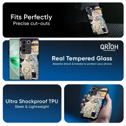 QRIOH Quirky Printed IQOO Z9s Pro 5G Back Case Mobile Accessories image 2