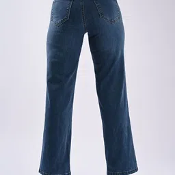 Kraus Jeans Women Wide Leg High-Rise Light Fade Jeans image 3