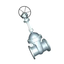 Leader 10 Inch, 250 mm Cast Carbon Steel Wheel Operated Gate Valve CCS 044 image 3