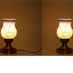 1ST TIME White Glass Cylinder Table Lamps-picture-33