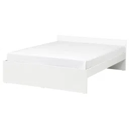 ikea vihals Bed frame, white/Luröy, 140x200 cm-picture-36