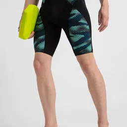 Speedo Men's Endurance+ Hydrosense Print Compression Jammer image 5