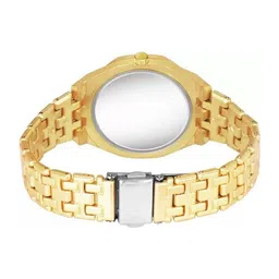 SWADESI STUFF Men Dial & Straps Analogue Watch SDS 152 GOLD image 4