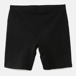 Mackly Pack Of 4 Cotton Elastane Solid Inner Shorts - Black & Grey image 3