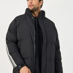 Styli Stand Collar Puffer Jacket image 3
