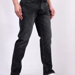 Stylox Men Relaxed Fit Mid-Rise Light Fade Jeans image 4