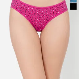 Clovia Pack Of 3 Floral Printed Low-Rise Bikini Briefs-picture-27