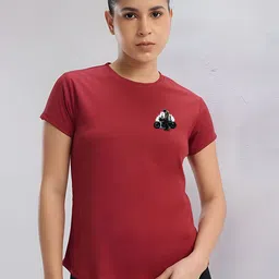 TRENDSATTIRE Graphic Printed Short Sleeves Round Neck Regular Fit Sports T-shirt-picture-47