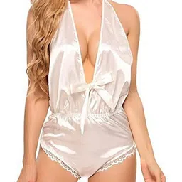 GuSo Shopee Women White Nylon Baby Dolls-image-38