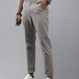 Roadster Men Slim Fit Chinos Trousers-image-27