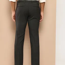 INVICTUS Men Self Checked Formal Trousers image 3