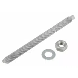 RS PRO Carbon Steel Anchor Bolt M12 x 160 mm, 14 mm fixing hole Model No 9086801 (1 Bag of 10)-image-90