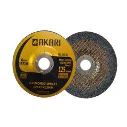 Akari 5 inch/125 mm Diameter x 6 mm Thickness Black DC Wheel DCW-4 (Pack of 10)-picture-26