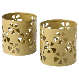 ikea aromatisk Tealight holder, gold-colour, 9 cm-picture-32