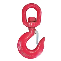 Finbeat Swivel Hook Load Capacity 5 Ton (5000 Kg) Alloy Steel Red for Lifting, (Pack of 5)-picture-38
