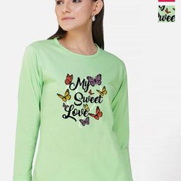 Metronaut Women 2 Printed Bio Finish Applique T-shirt-picture-31