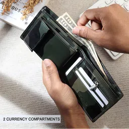 JND Men Camouflage Printed Two Fold Wallet image 2
