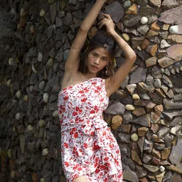 Sunscape Women Floral Printed Wrap Above Knee Dress-picture-10