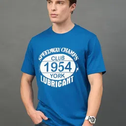 THE BEETEL HOUSE Typography Printed Round Neck Slim Fit T-shirt-picture-54