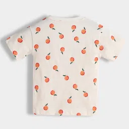 Orange Sugar 100% Cotton Knit Pack Of 3 Half Sleeves Penguin & Circus Printed Tees - Multi Colour image 4