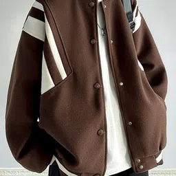 StyleCast x Revolte Men Striped Windcheater Longline Outdoor Tailored Jacket image 3