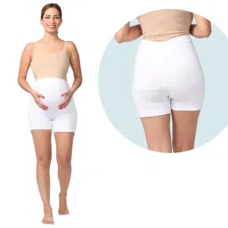 Morph Maternity Pack Of 2 Maternity Under Shorts - White image 3