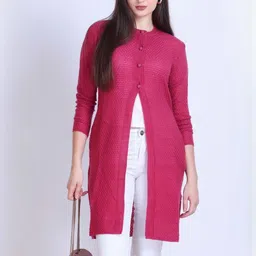 roadster Women Long Coat Style Cardigan image 5