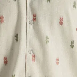 DENNISON Self Design Oversized Casual Shirt image 4