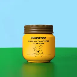 Innisfree Pooh Super Volcanic De-Clogging Pore Clay Mask with AHA & Lactic Acid - 100 ml image 3