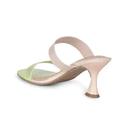 Bata Women Colourblocked Party Slim Slip-On Heels image 4