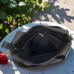 Luxurio Craft Leather Structured Tote Bag image 3