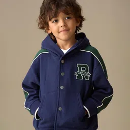 Angel & Rocket Boys Printed Hooded Sweatshirt-picture-31