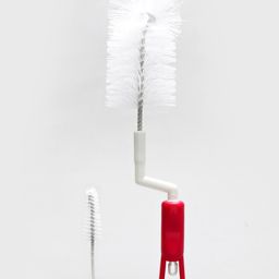 Babyhug Rotating Bottle Cleaning Brush - Pink-picture-11